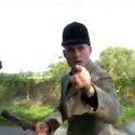 Shocking moment fox hunter ‘attacks a demonstrator while wielding a whip’