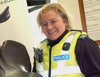 Pc Sharon Roscoe is a wildlife officer for Leicestershire Police and also a keen member of the Belvoir hunt