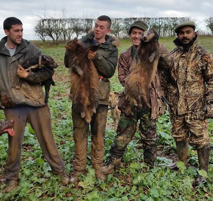 Bradford Badger Baiters: Luke Lowther, Tristan Asbury, Nathan Niland and Kaider Tariq