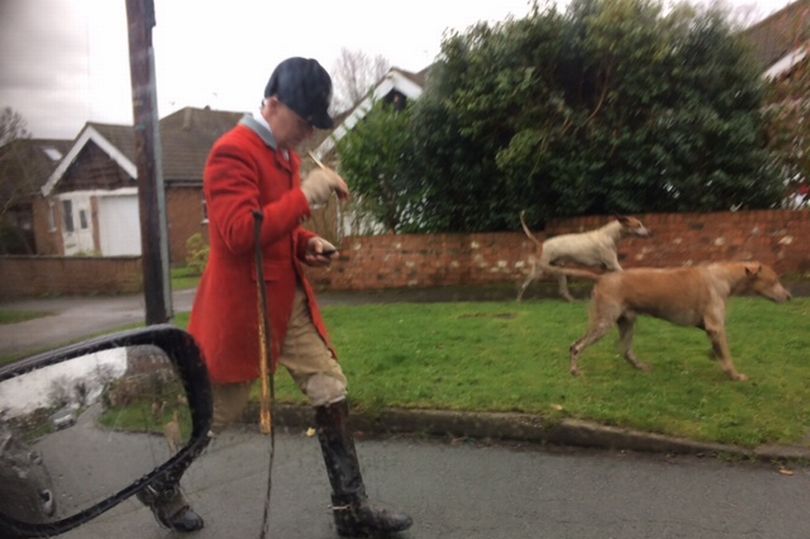 Cheshire Forest huntsman Andrew German