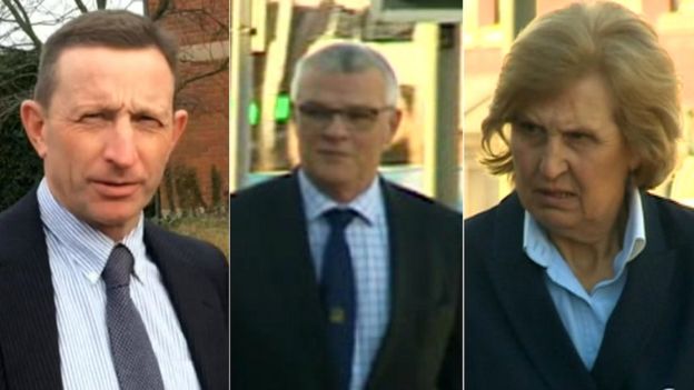 Paul Larby, Peter White and Jane Wright guilty of hunting a mammal with dogs 