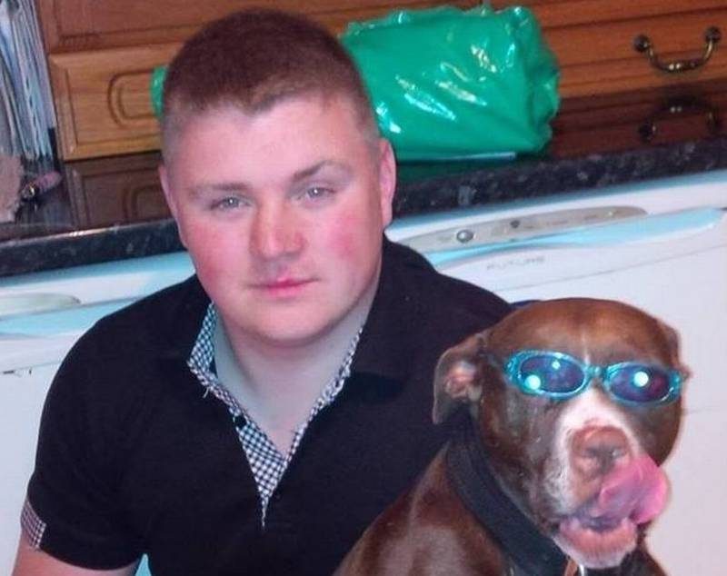Chilling picture convicted dog fighter posted online